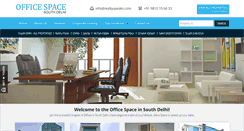 Desktop Screenshot of officespacesouthdelhi.com