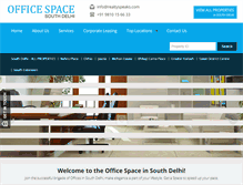 Tablet Screenshot of officespacesouthdelhi.com